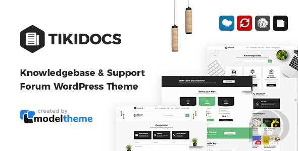 Tikidocs v2.1 - 知识库和支持论坛 WordPress 主题