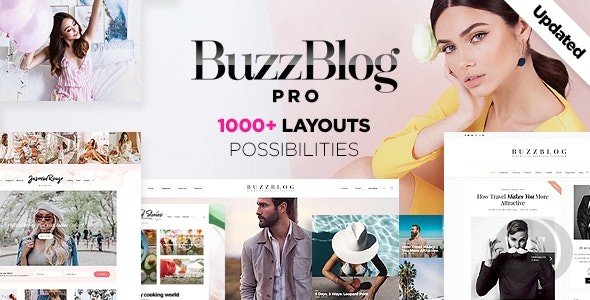 Buzz v5.3 - WordPress 生活方式博客和杂志 主题插图