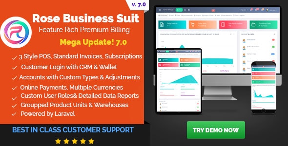 Rose Business Suite v8.0 - 会计、CRM 和 POS 软件插图