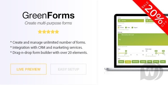 Green Forms v1.40 - 独立表单生成器插图