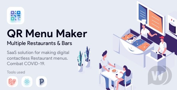 QR Menu Maker SaaS v4.0.0 - 非接触式餐厅菜单插图