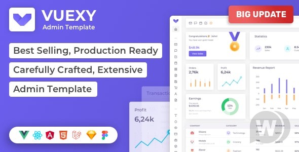 Vuexy v10.2.0 - Vuejs 管理面板模板插图