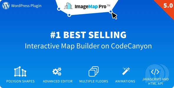 Image Map Pro for WordPress v6.0.19 - WordPress 交互式图像映射插图