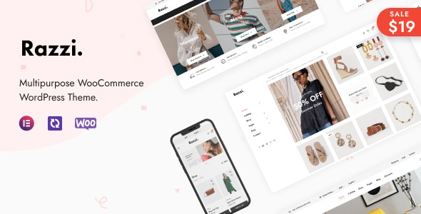 Razzi v2.1.3 - WooCommerce 的多用途 WordPress 主题插图