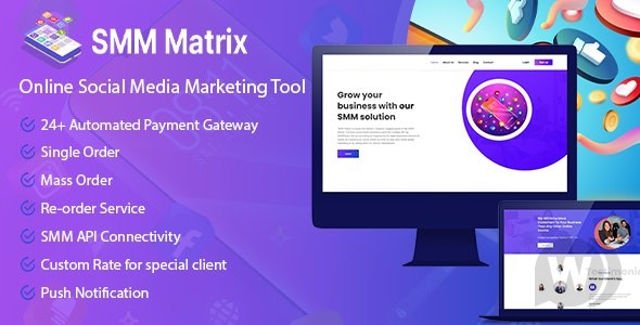 SMM Matrix v3.2（已汉化） - 社交媒体营销工具插图