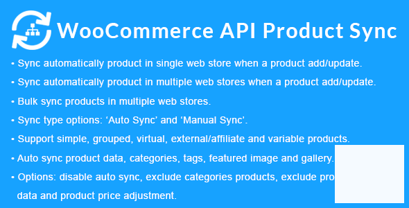 WooCommerce API Product Sync v2.9.0（已汉化） -  WooCommerce 商店同步插件插图