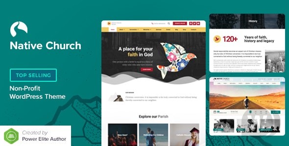 NativeChurch v4.1 - 多用途 WordPress 主题