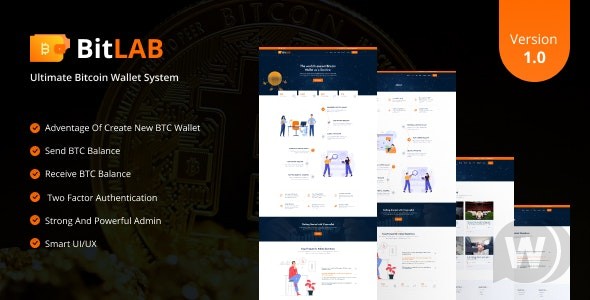 BitLab v1.0 - 终极比特币钱包系统插图