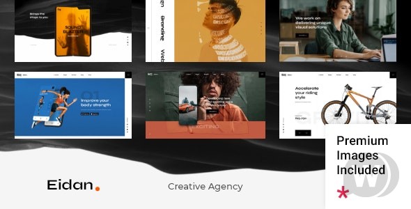 Eidan v1.0 - Creative Agency WordPress 主题插图