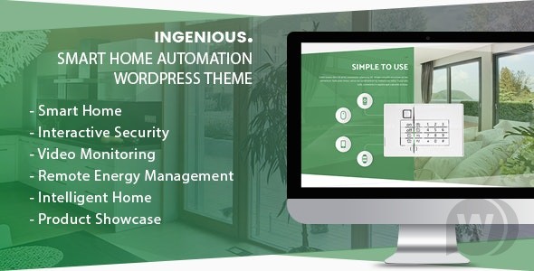 Ingenious v1.2.2（已汉化） - WordPress智能家居主题插图