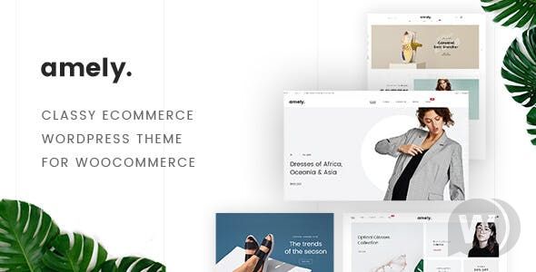 Fashion Amely v2.7.8（已汉化） - WooCommerce 的时尚 WordPress 商店插图