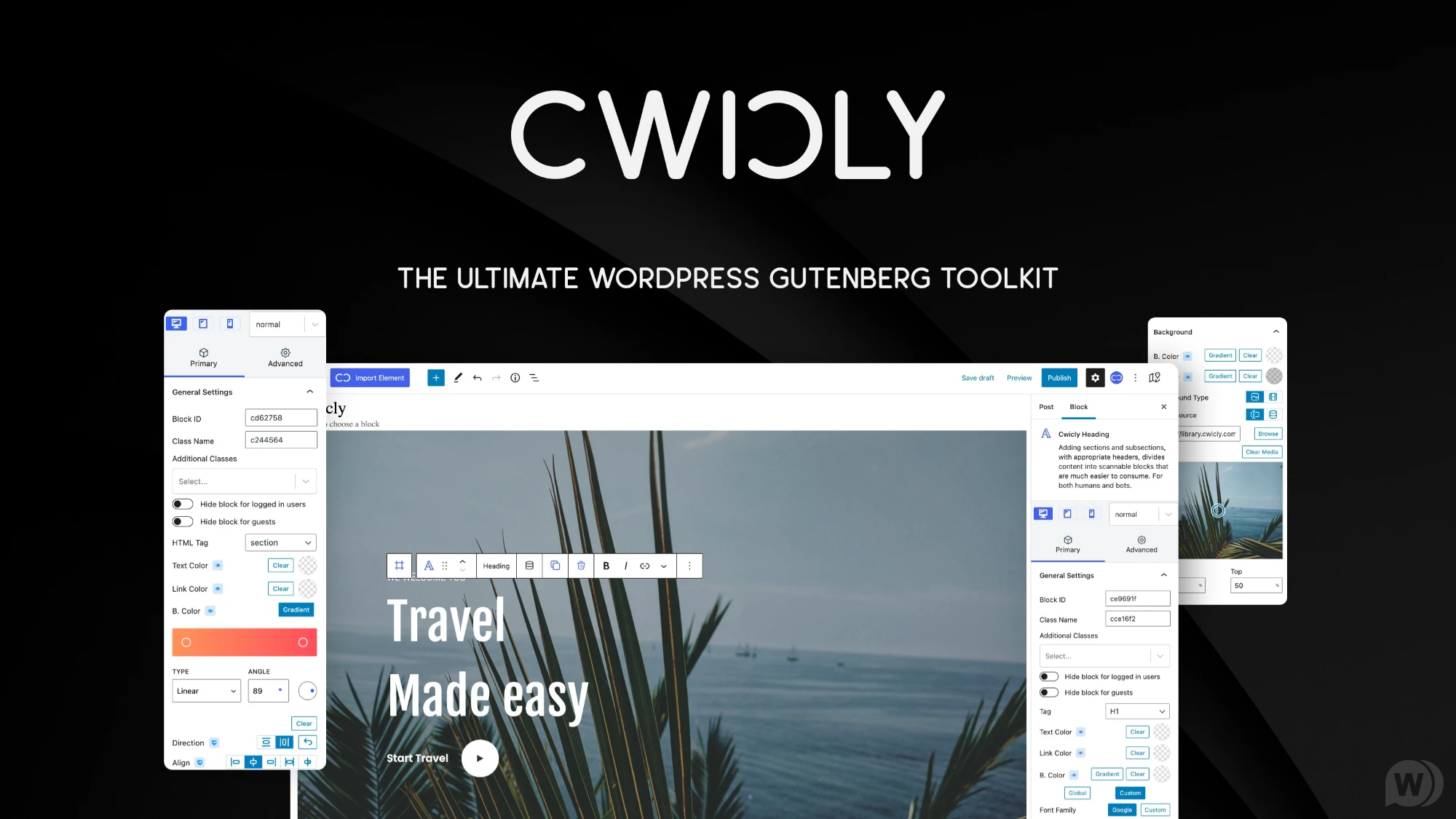 Cwicly v1.2.9.5.8.4（已汉化） - 终极 WordPress 古腾堡工具包插图