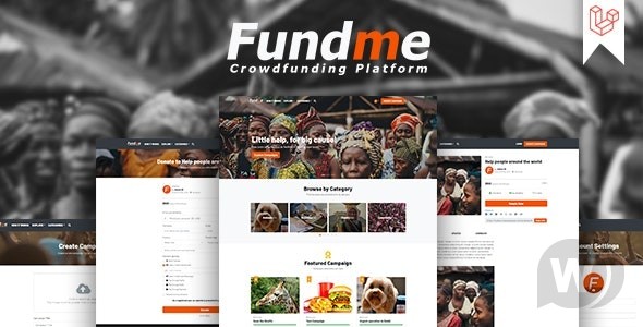 Fundme v5.3 - 众筹平台源码插图