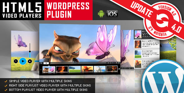 HTML5 Video Player v5.3.4 - WordPress视频播放器插件插图