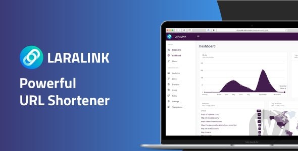 Laralink v1.2.4 - 短网址源码插图