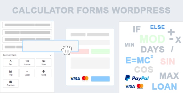 Cost Calculator WordPress Builder v2.4.3 - WordPress计算器插件插图