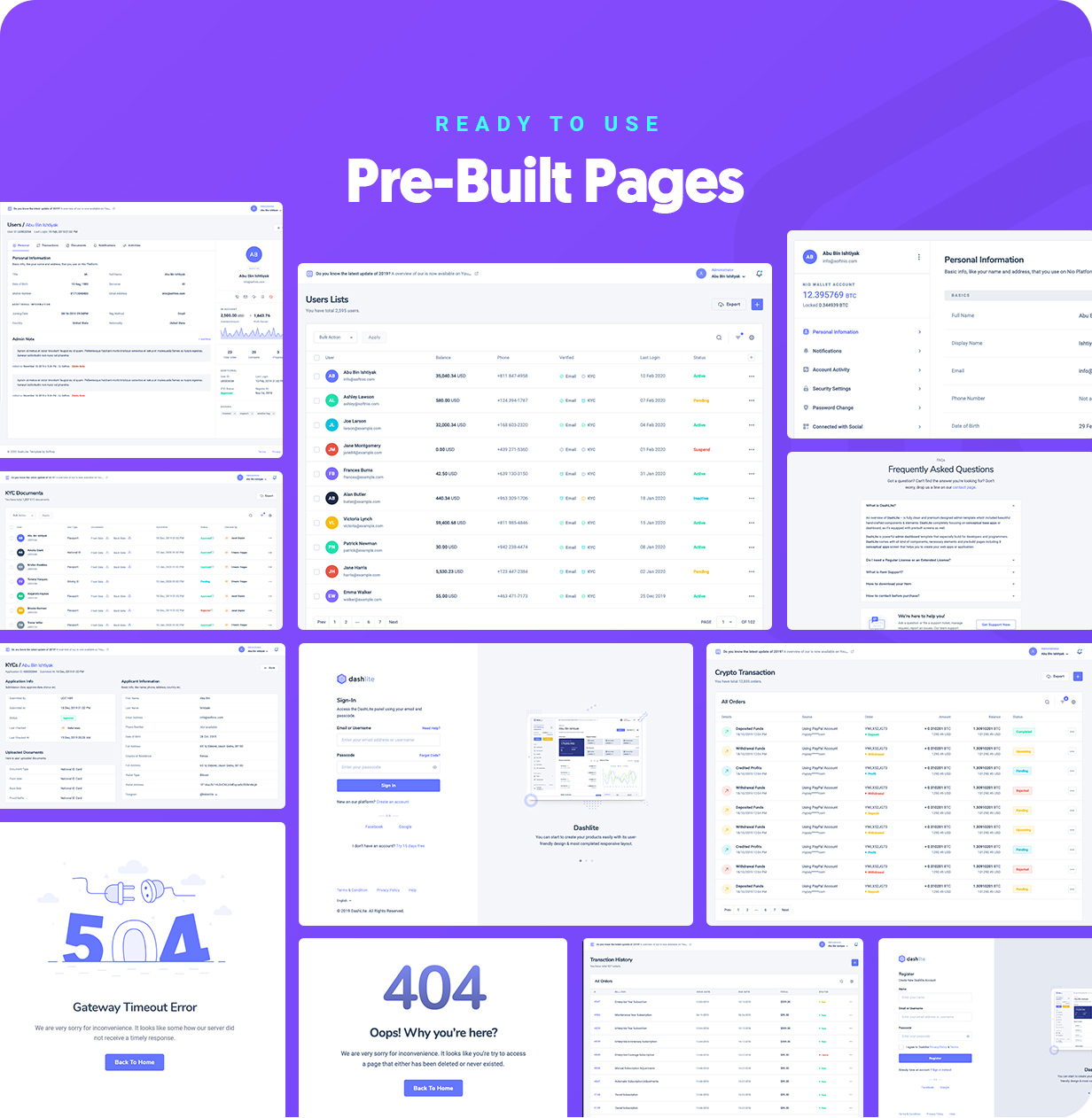 DashLite v3.2.3 - Bootstrap 响应式管理面板模板插图(7)