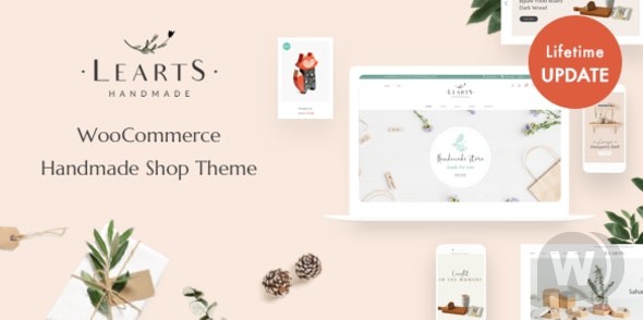 LeArts v1.8.4 - 手工商店 WooCommerce WordPress 主题插图