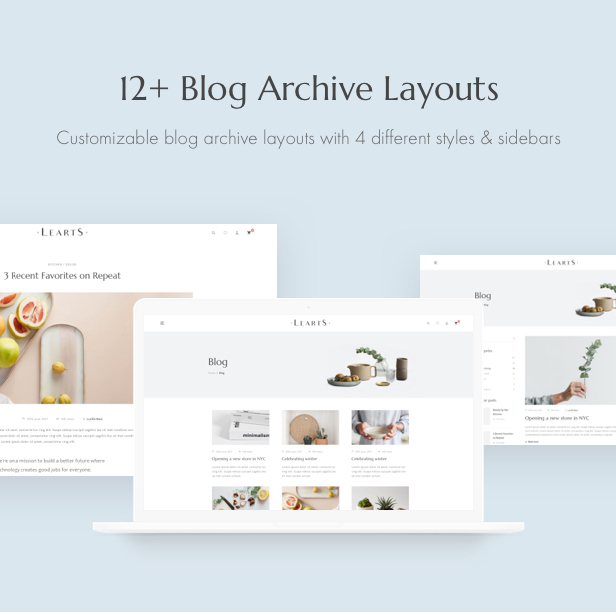 LeArts v1.8.4 - 手工商店 WooCommerce WordPress 主题插图(3)