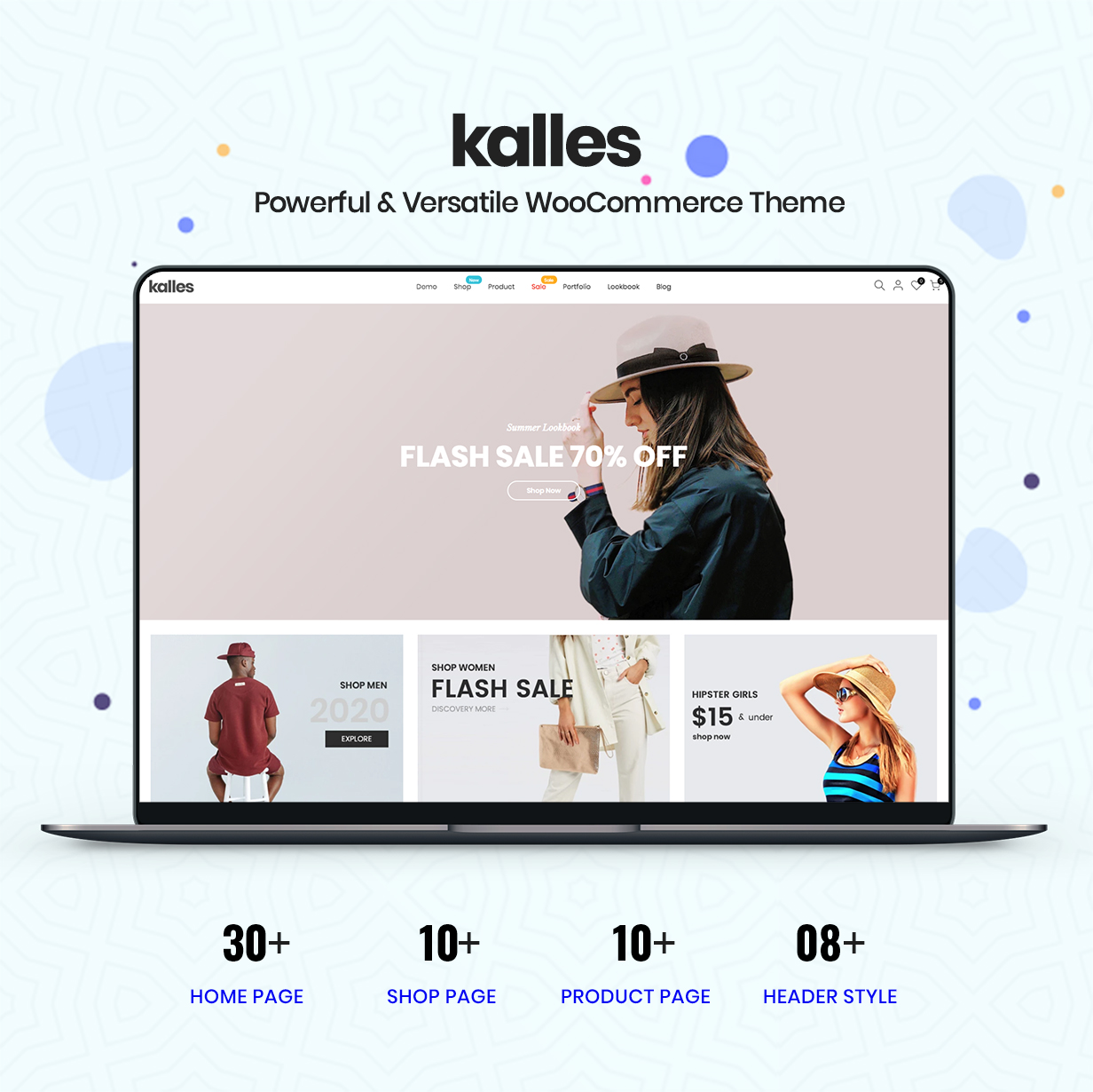 Kalles v1.1.6 - 通用 WooCommerce 主题插图(1)