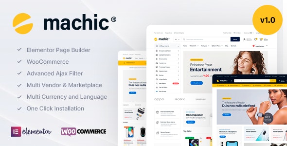 Machic v1.4.0 - WooCommerce电子商店主题插图