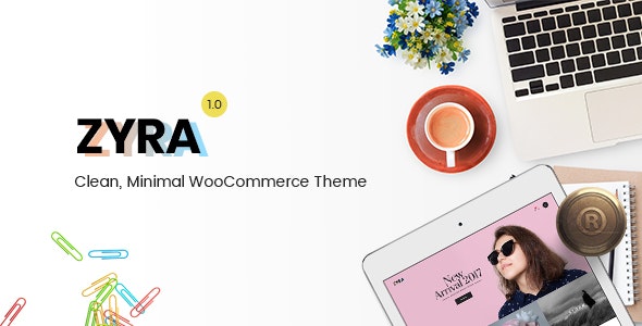 Zyra v1.3.0 – 干净、简约的 WooCommerce 主题插图