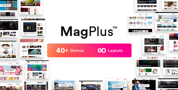 MagPlus v6.4 – WordPress 博客和杂志主题插图