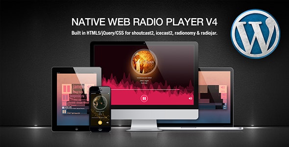 Native Web Radio v5.21.04.16 - WordPress播放器插件插图