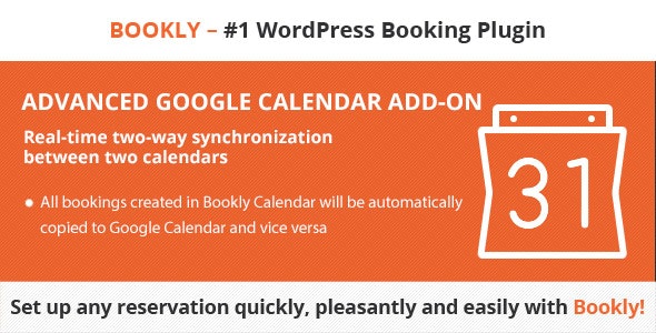 Bookly Advanced Google Calendar (Add-on) v2.7插图