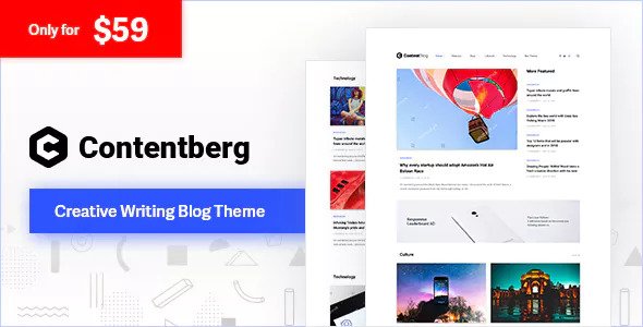 Contentberg v2.2.0 – 内容营销和个人博客插图