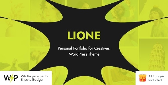 Lione v1.11 -  WordPress创意个人作品集主题插图