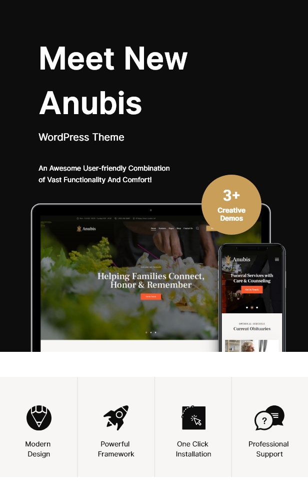 Anubis v1.10 - WordPress殡葬服务主题插图(1)