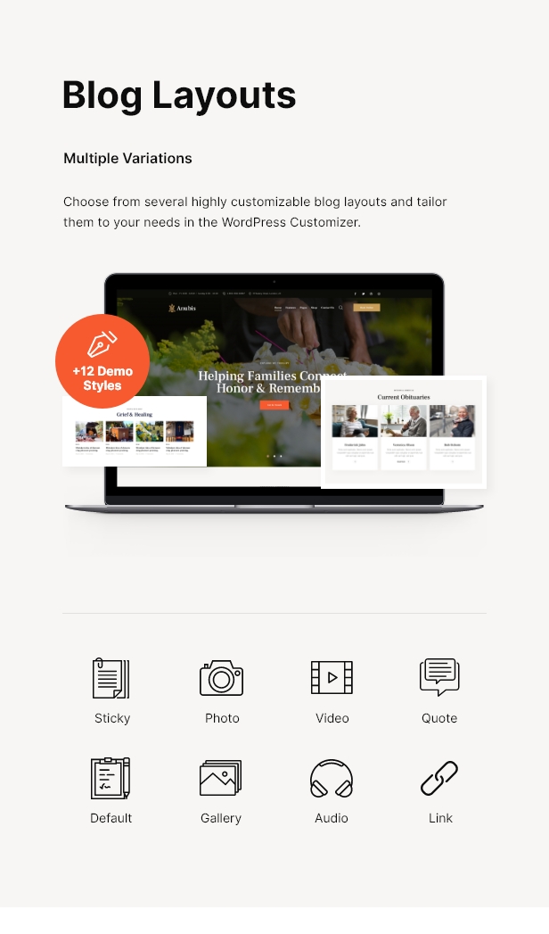Anubis v1.10 - WordPress殡葬服务主题插图(4)
