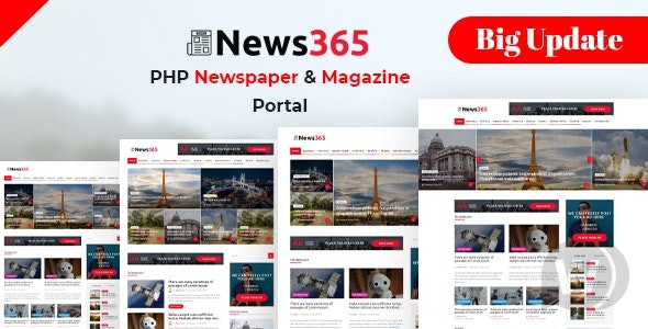 News365 v6.4 - 新闻网站源码插图