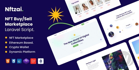 Nftzai v2.1（已汉化） - NFT 市场的 Laravel 源码插图