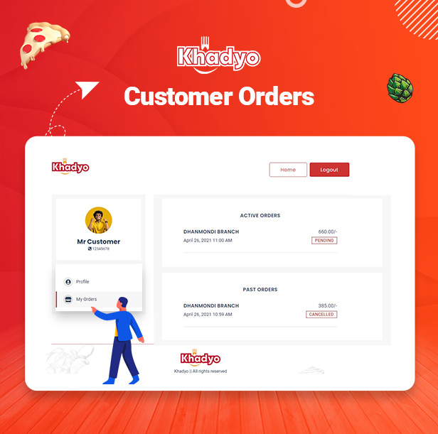 Khadyo Restaurant Software v3.5.0 - 带 POS 的在线食品订购网站插图(8)