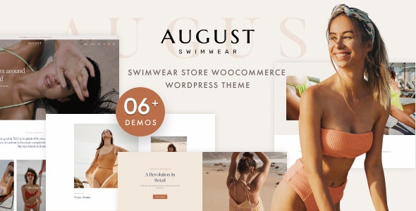 August v1.0.2 -  WooCommerce WordPress泳装主题