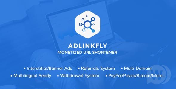 AdLinkFly v6.6.1 - 短链接货币化