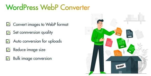 WebPio v1.0.0 - WordPress WebP 转换器