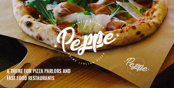 Don Peppe v1.2 - Wordpress披萨和快餐主题