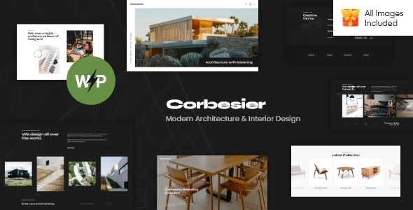 Corbesier v1.14 - 现代建筑和室内设计 WordPress 主题