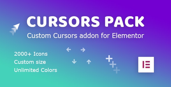 Cursors Pack v1.0.3 - WordPress Elementor 插件