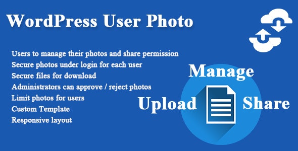 WordPress User Photo v1.0.0 - WordPress 用户头像插件
