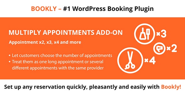 Bookly Multiply Appointments (Add-on) v2.6