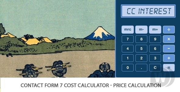 Contact Form 7 Cost Calculator v7.0 - Wordpress计算器插件