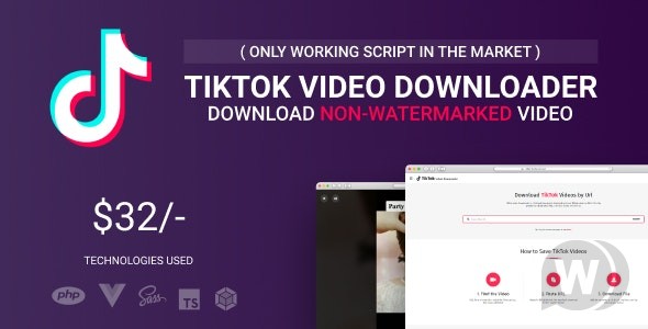 TikTok Video Downloader v3.0.5 - 无水印和音乐提取器插图