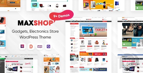 Maxshop v3.6.17 - WordPress 在线商店的独特主题插图