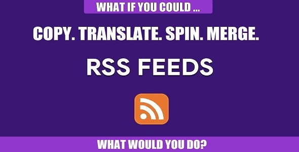 RSS Transmute v1.0.5 - 复制、翻译、旋转、合并 RSS 源