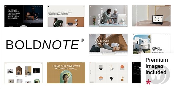 Boldnote v1.0 - WordPress 组合主题