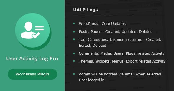 User Activity Log PRO for WordPress v2.3.5（已汉化）